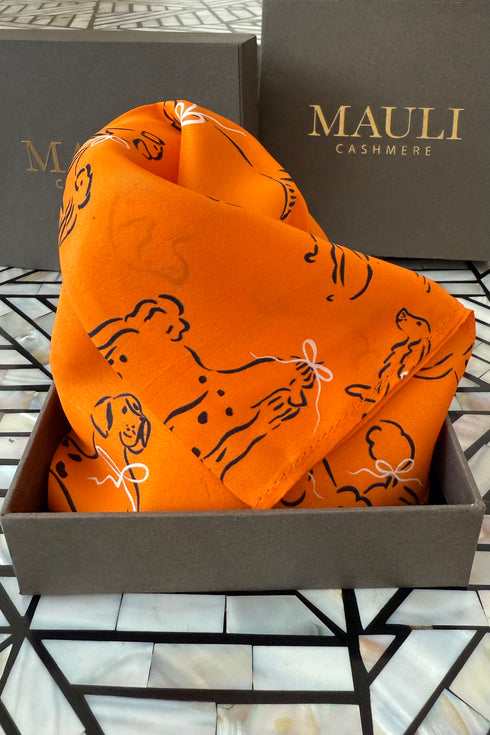 Club Canine  | Pure Silk Pocket Square